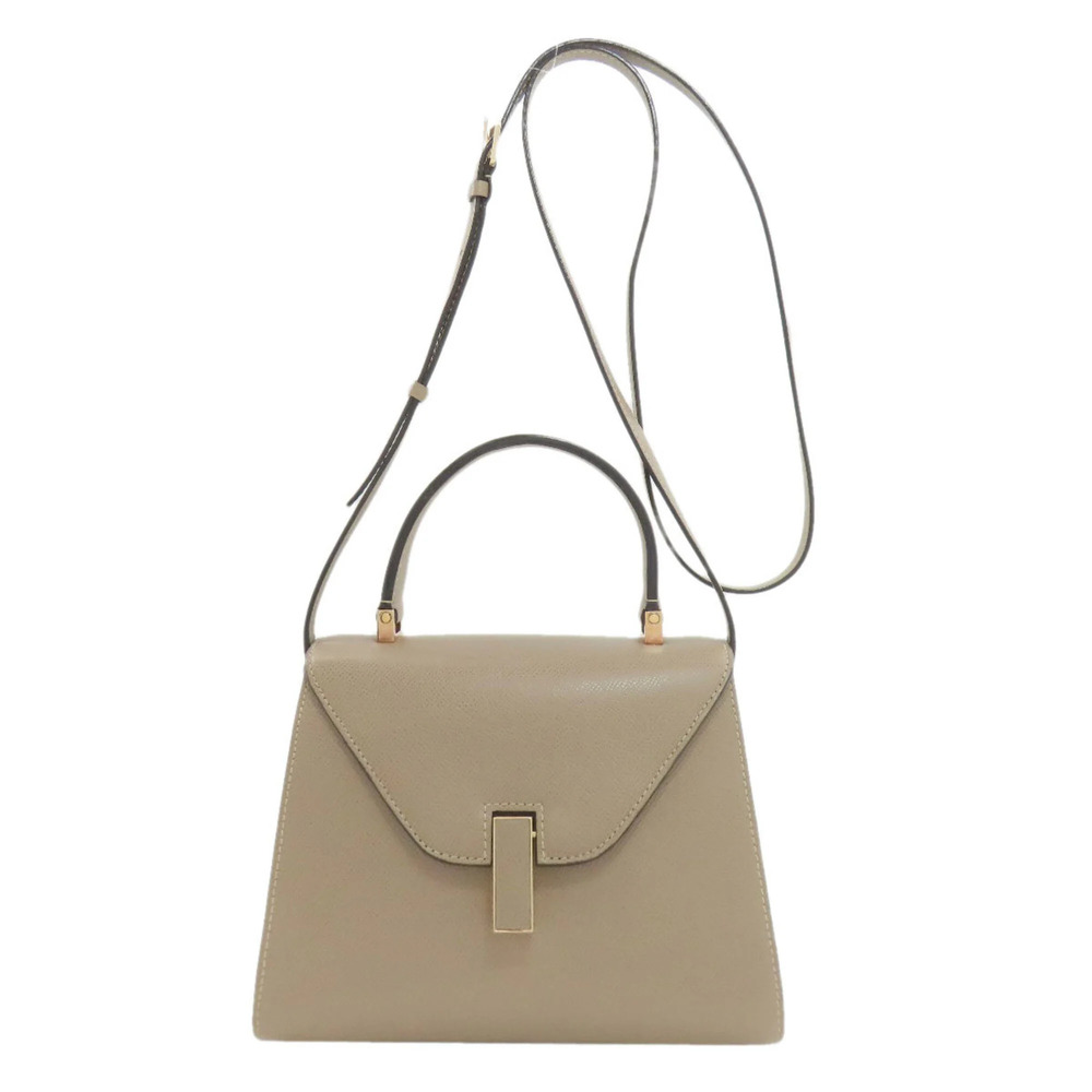 Valextra 2-Way Handbag, Calfskin, Women's